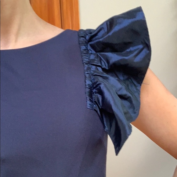 NWT Eliza J Navy dress 0 - Picture 4 of 7